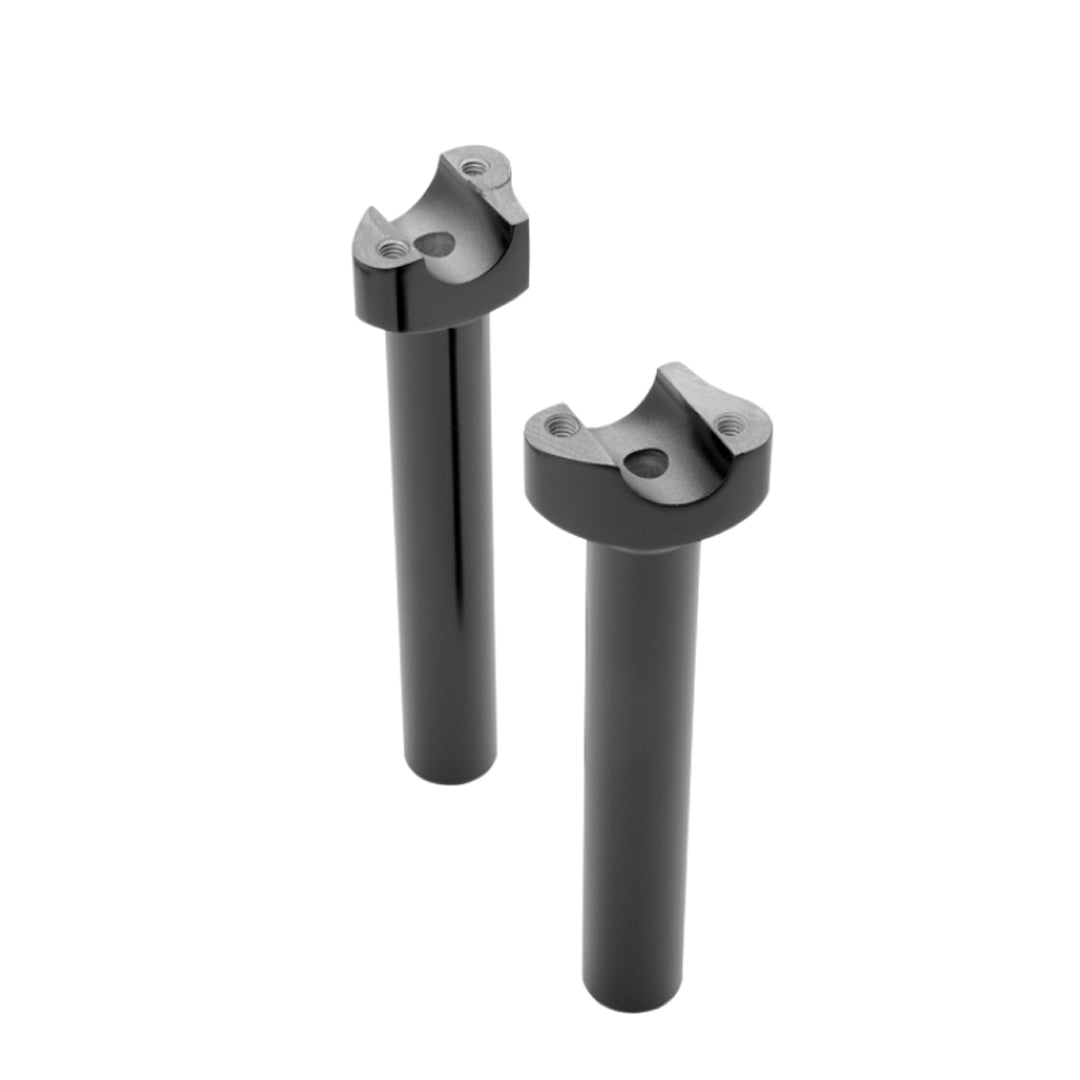 Risers Negros de 8" pulgadas Derechos