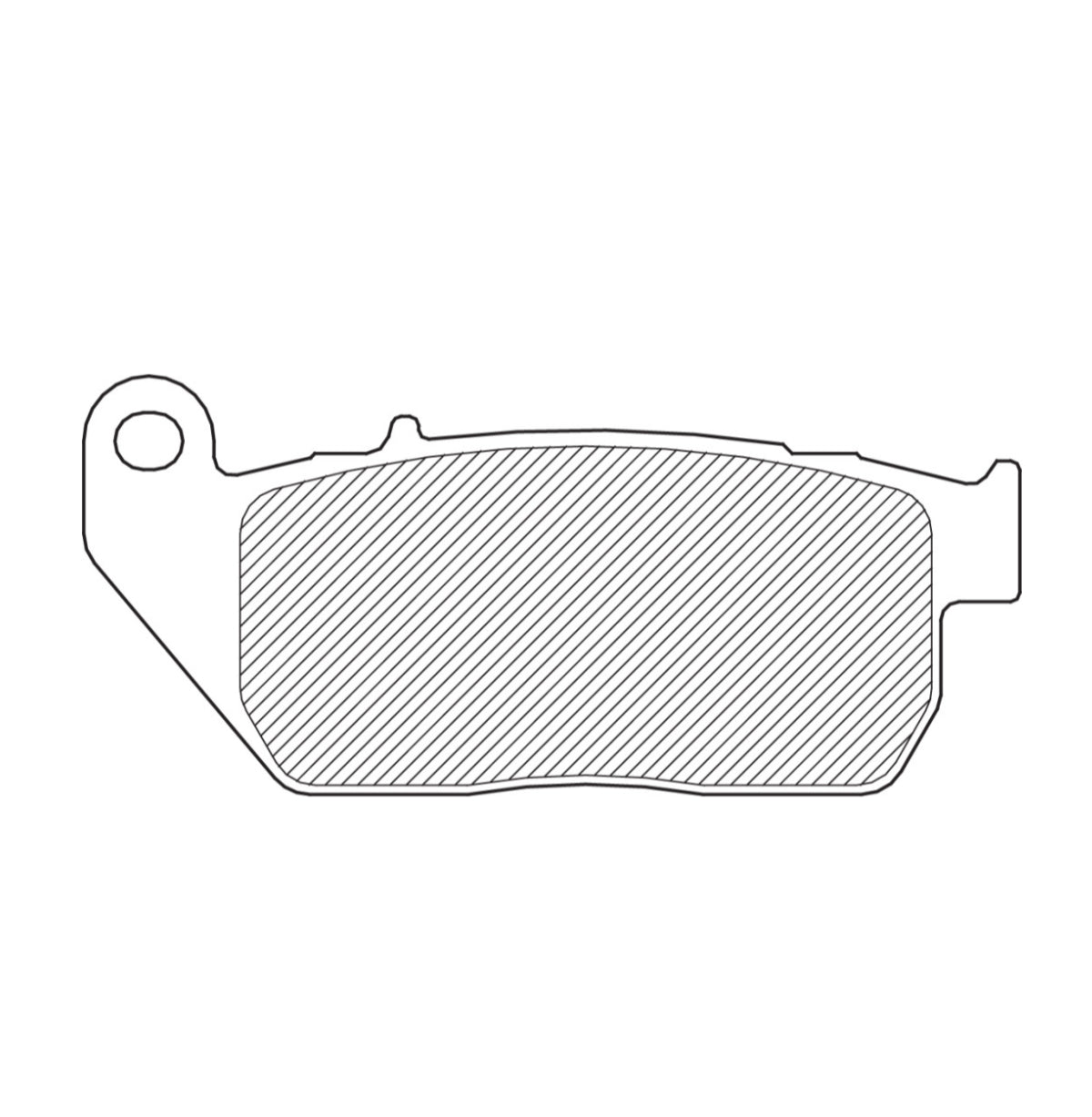 Delanteras Sportster '04-13 Semi-Metálicas