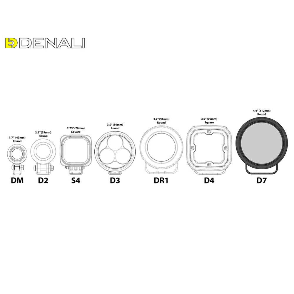 Denali Luz Auxiliar D7