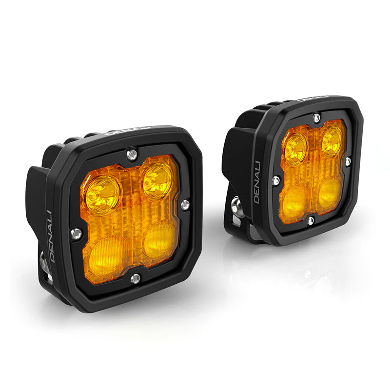 Denali Tri Optic Micas Ambar para Luces D4