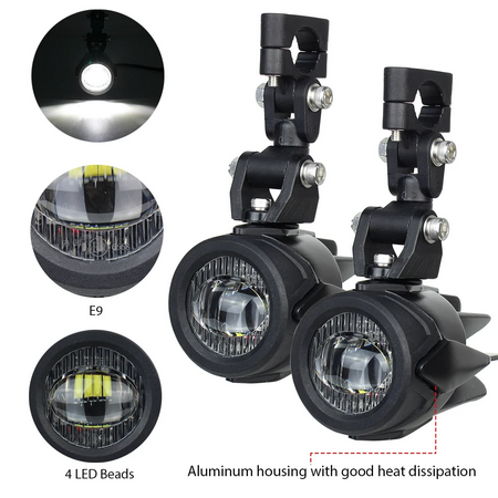 Faros Antiniebla con Bases