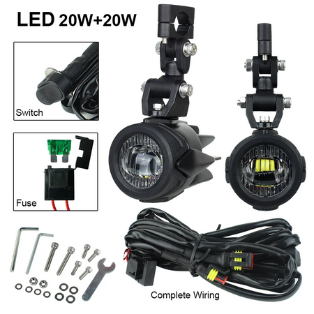 Faros Antiniebla con Bases