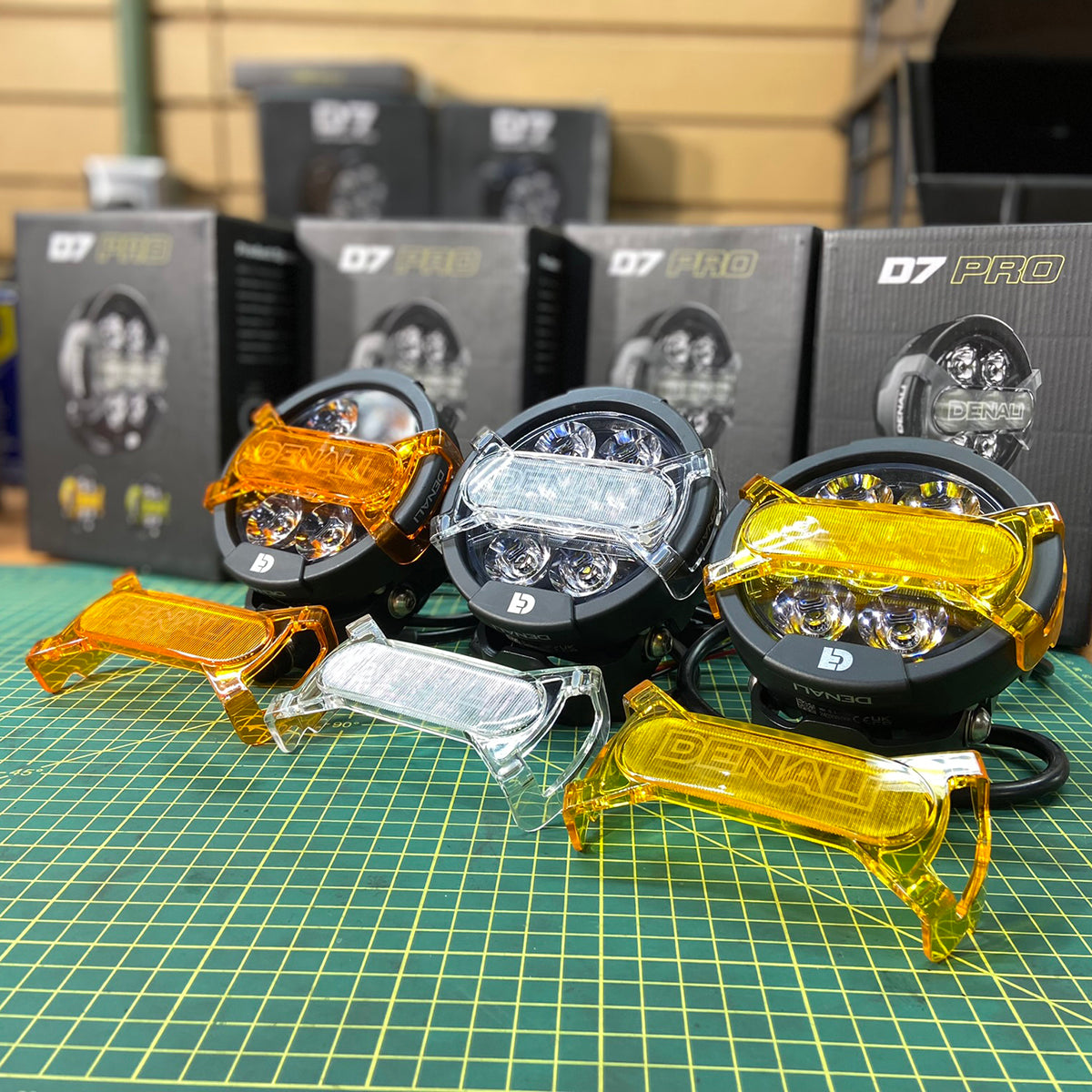 Denali Módulo de luz Multihaz D7 PRO con Sistema Modular X-Lens