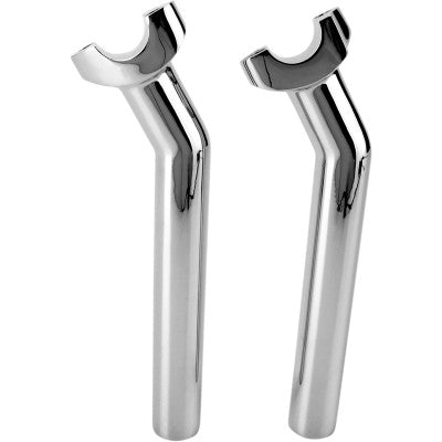 Risers Cromados de 8.5" pulgadas con Curva