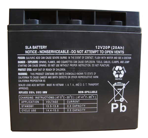 Bateria Westco 12V20P para BMW