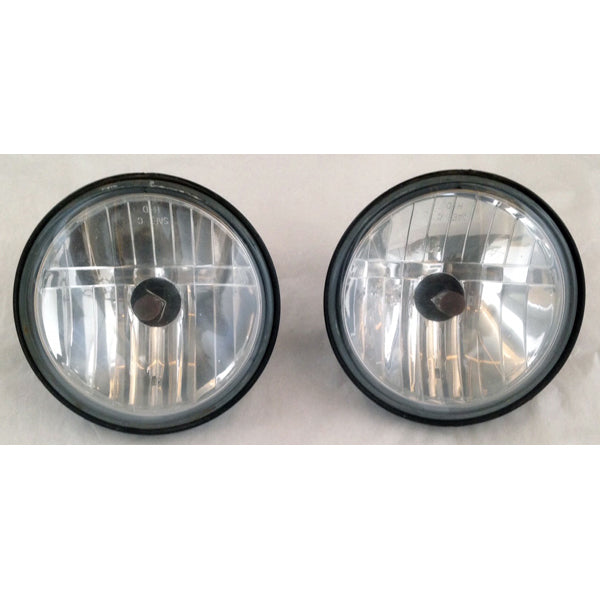 Auxiliares Harley Usados, Negro Brillante (Par)