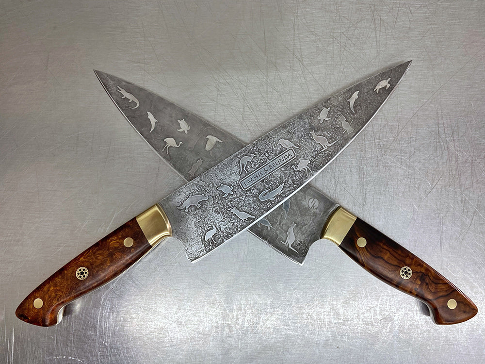 Par de Cuchillos para Chef
