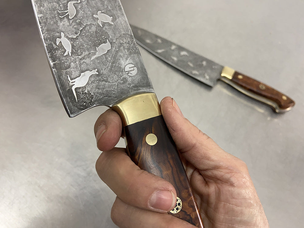 Par de Cuchillos para Chef