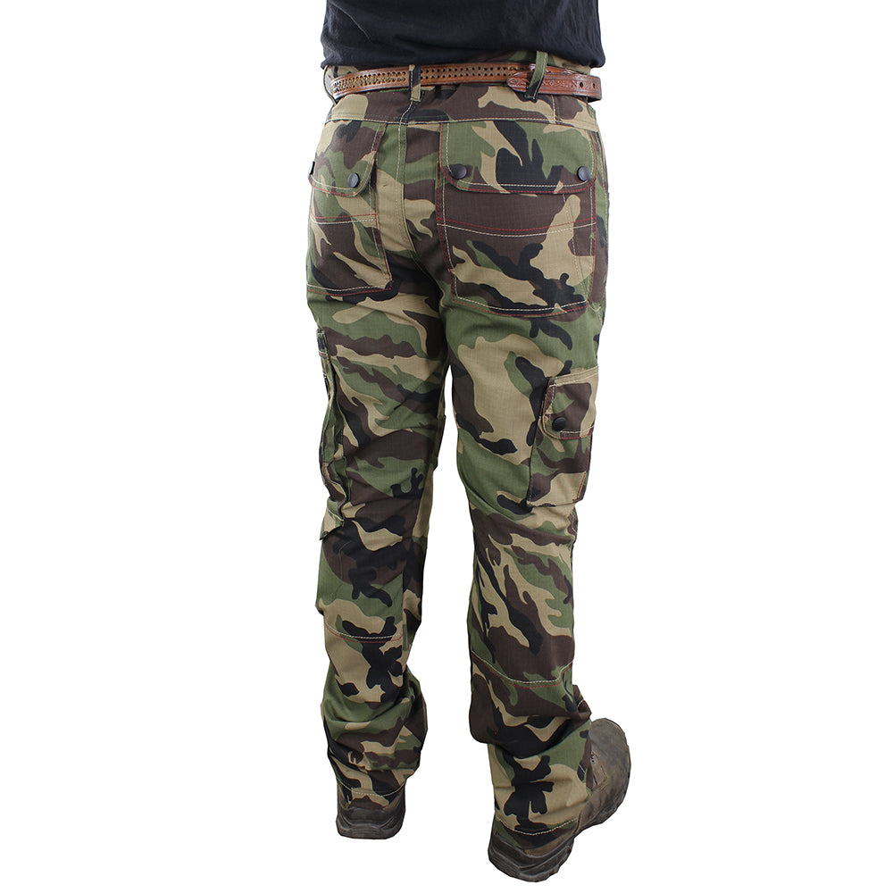 Pantalón Cargo Camo con Protecciones