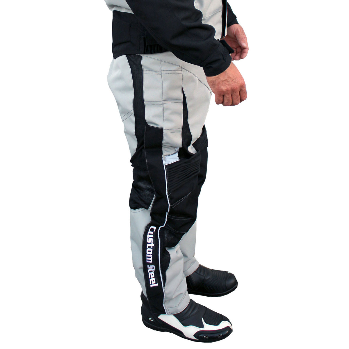 Pantalon Steel Rider Gris