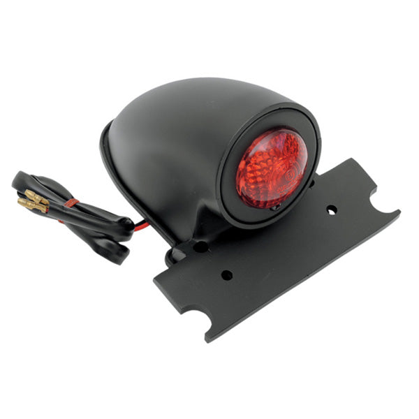 Calavera Portaplaca Retro Negra