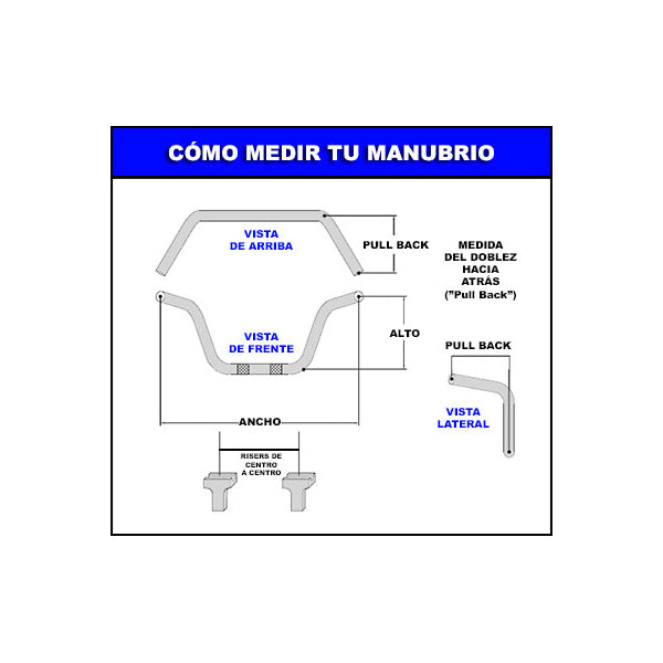 Manubrio Touring Road King 30" Pulgadas
