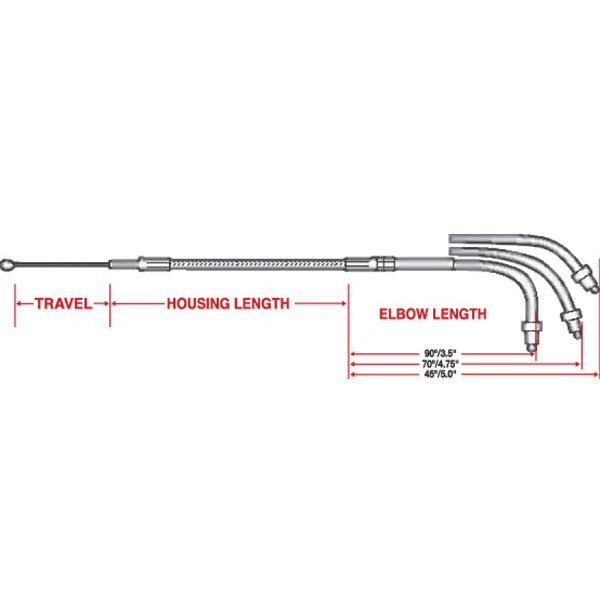 Cable de Retroceso (Idle) 30 Pulgadas XL 96-03