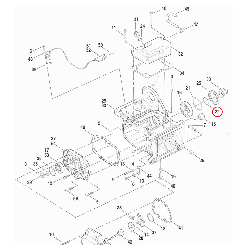 Sello Main Shaft Quad Seal