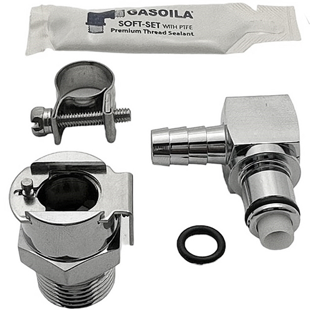 Kit de Conector Manguera Gasolina de 5/16" Conexión Rápida
