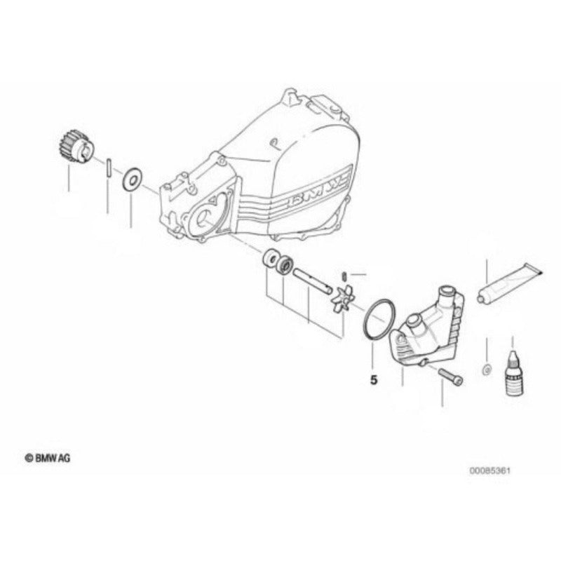 Junta Oring Bomba de Agua F650 Funduro F 650 ST 1993-2003