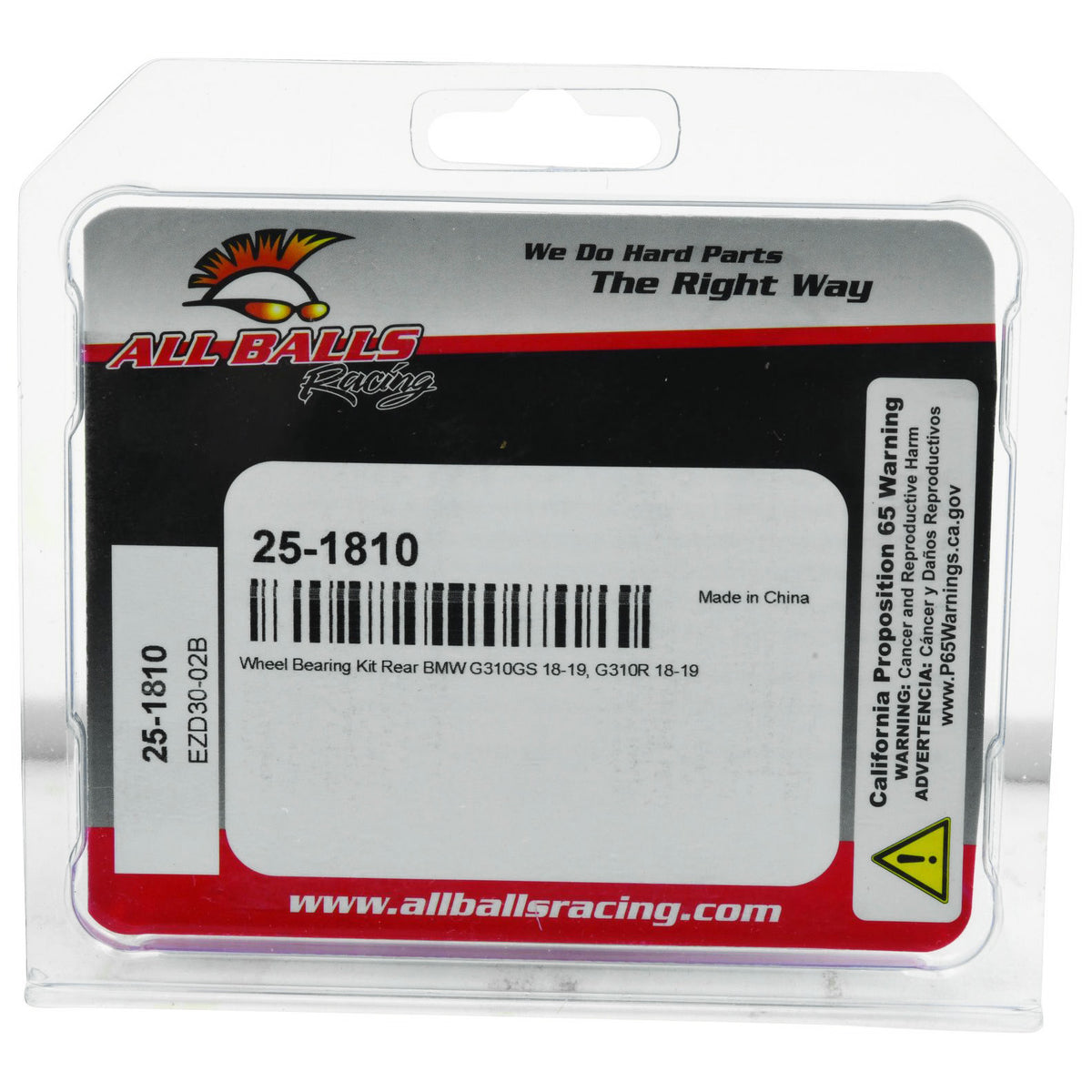 Kit de Baleros para Rueda Trasera BMW G310GS, G310R '18-'25