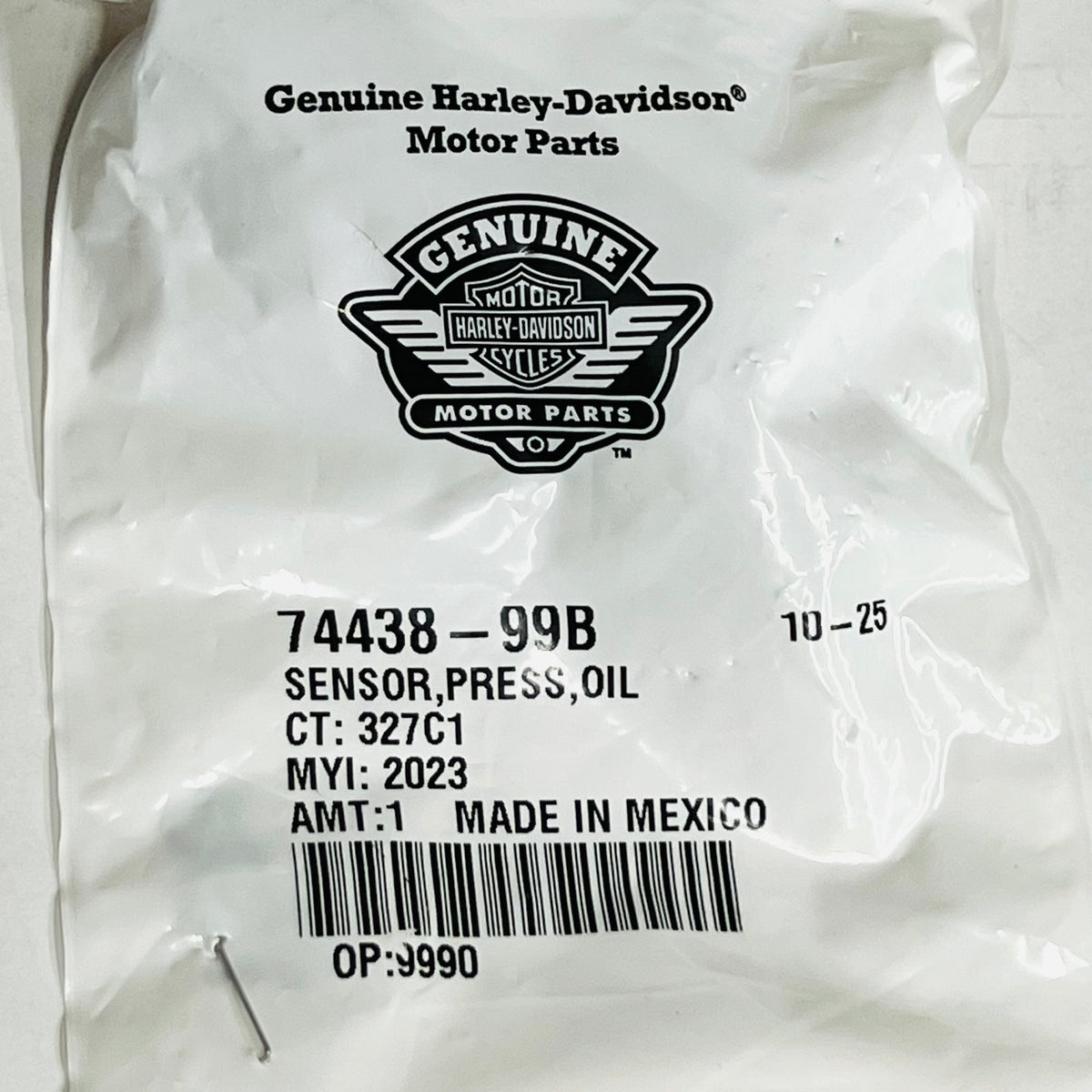Sensor de Presión de Aceite Original Touring '99-'16