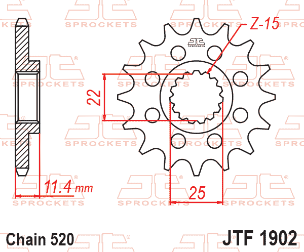 Kit de Sprocket KTM 790/890 Adventure 2019-2024