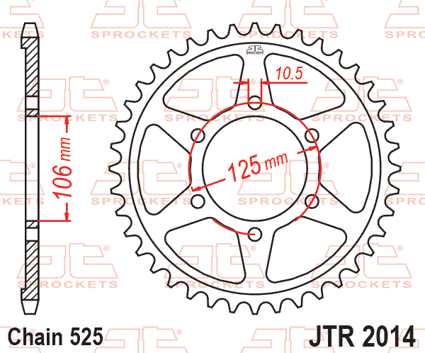 Kit De Engranes Jt Triumph Tiger 800 Xc/xr 2011-2020 50t/16t