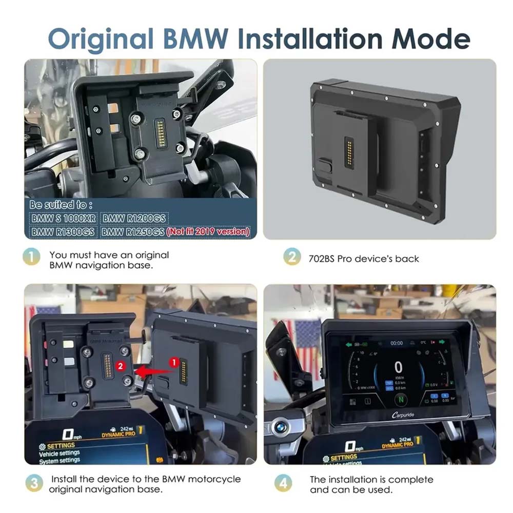 Carpuride W702bs Pro Carplay Para Bmw Plug And Play