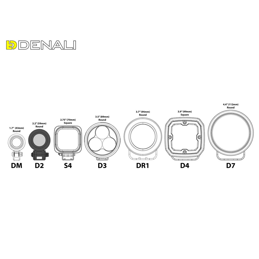 Denali Luz Auxiliar D2