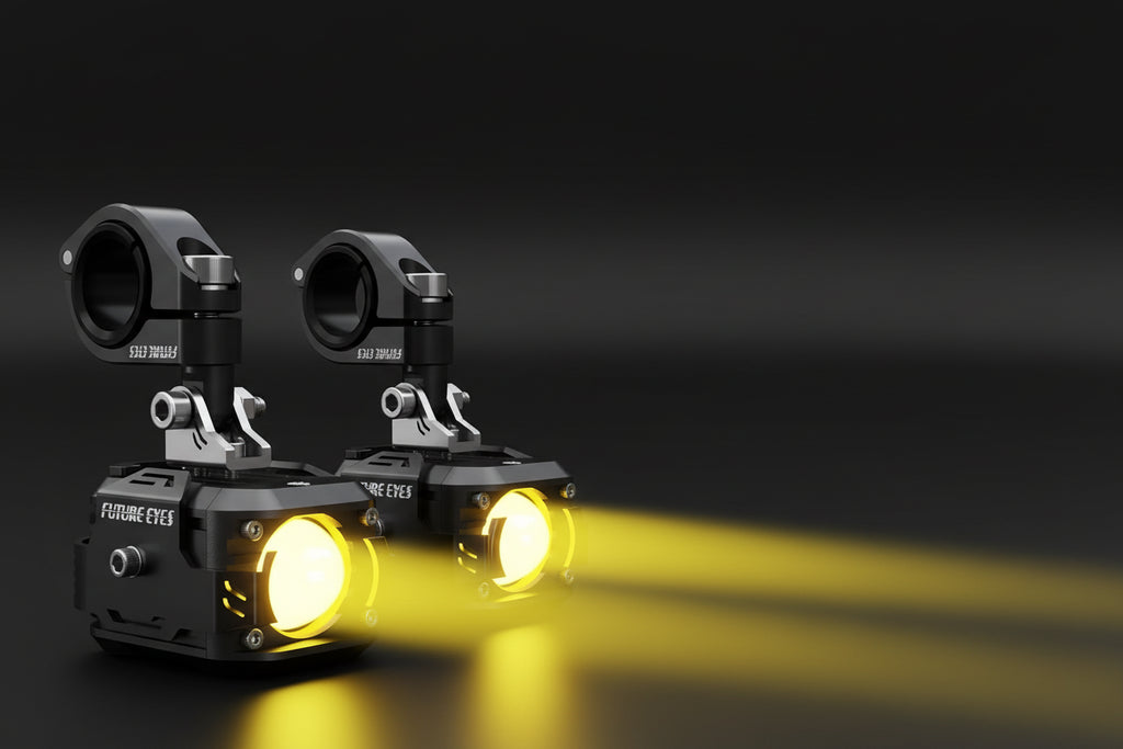 Future Eyes lights very large left-aligned