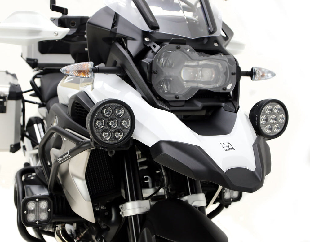 Base para luces auxiliares - BMW R1250GS '19-'23 y R1200GS '14-'18 (NO ADVENTURE)