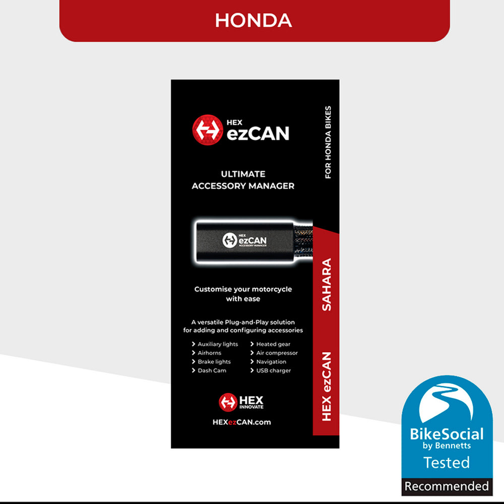 HEX ezCAN Sahara Admininistrador Accesorios Honda 1100 Africa Twin