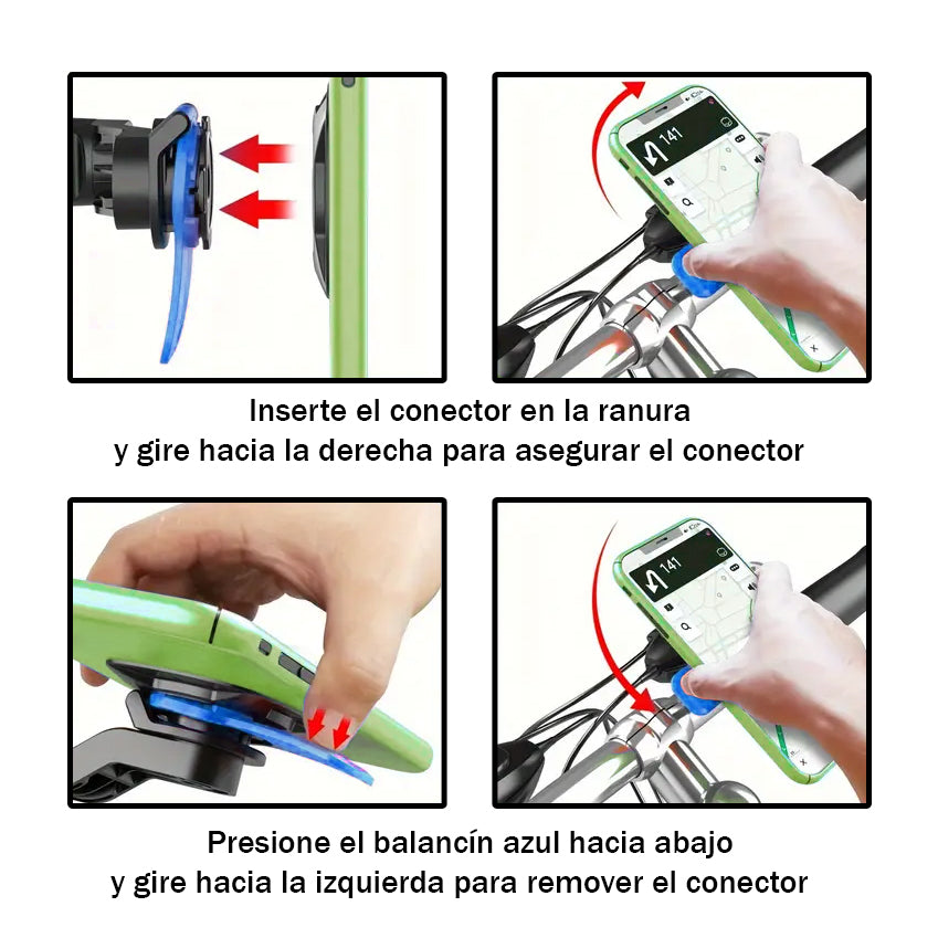 Soporte para Celular Twist Lock & Ride