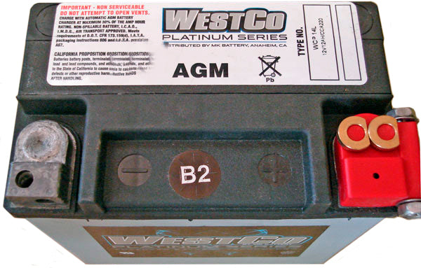 Batería WCP14L Sportster 2004-19 y Street 750