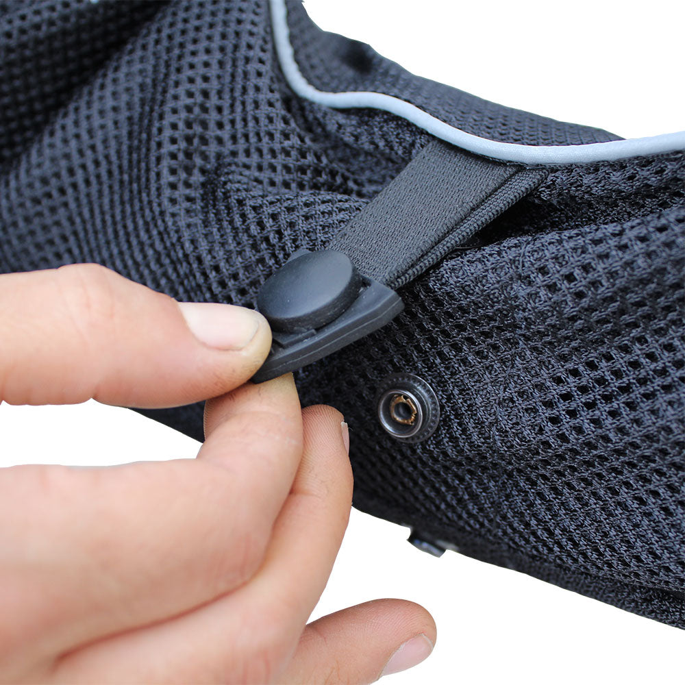 Malla Estilo Touring Con Protectores