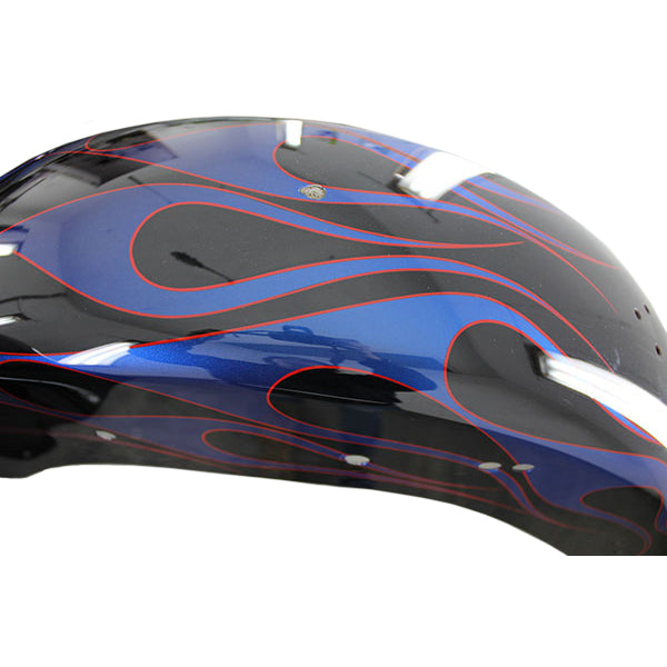 Tanque y Salpicaderas Flamas Azules para Softail Heritage