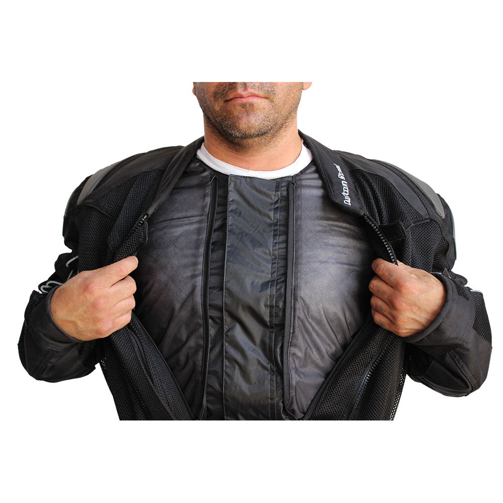 Malla Estilo Touring Con Protectores